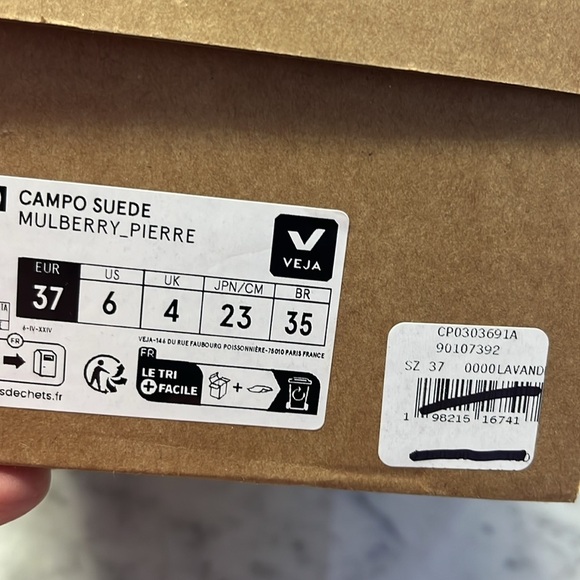 Free People x VEJA Campo Bold Sneakers Size 6 NIB - Picture 7 of 16